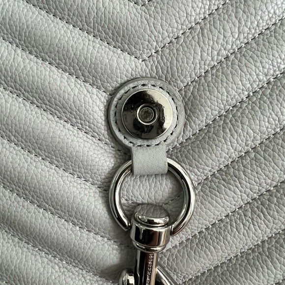 Rebecca Minkoff Edie Flap Leather Shoulder Bag - Picture 14 of 14